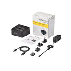 StarTech.com SDOCK2U313 storage drive docking station USB 3.2 Gen 2 (3.1 Gen 2) Type micro-B Black