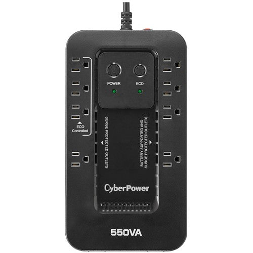 CyberPower EC550G uninterruptible power supply (UPS) Standby (Offline) 0.55 kVA 330 W 8 AC outlet(s)