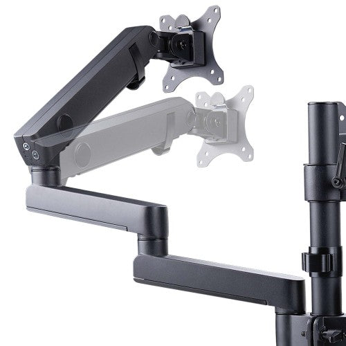 StarTech.com 3MP2AG-MONITOR-ARM monitor mount / stand 27" Desk Black
