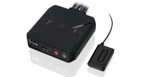 iogear GCS92HU KVM switch Black