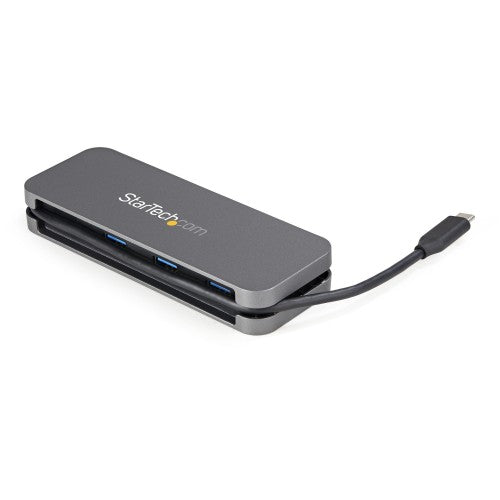 StarTech.com HB30CM3A1CB interface hub USB 3.2 Gen 1 (3.1 Gen 1) Type-C 5000 Mbit/s Black, Gray
