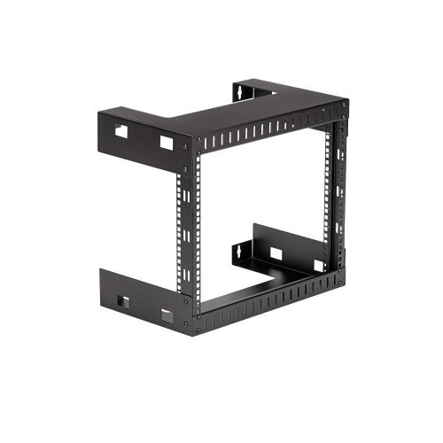 StarTech.com RK812WALLO rack cabinet 8U Wall mounted rack Black