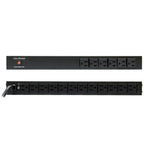 CyberPower PDU15B6F12R power distribution unit (PDU) 18 AC outlet(s) 1U Black