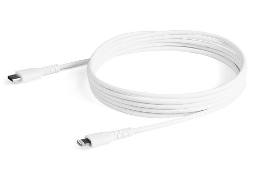 StarTech.com RUSBCLTMM2MW mobile phone cable White 78.7" (2 m) USB C Lightning