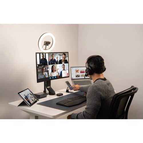 Kensington SmartFit® Easy Riser™ Go Adjustable Ergonomic Riser for up to 17” Laptops – Black