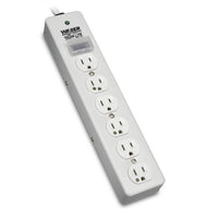 Tripp Lite SPS606HGRA surge protector White 6 AC outlet(s) 120 V 118.1" (3 m)