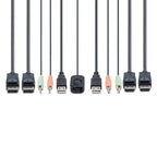 StarTech.com C2-DD46-UA2-CBL-KVM KVM switch Black