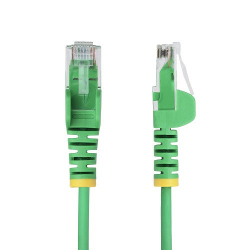 StarTech.com N6PAT10GNS networking cable Green 118.1" (3 m) Cat6 U/UTP (UTP)