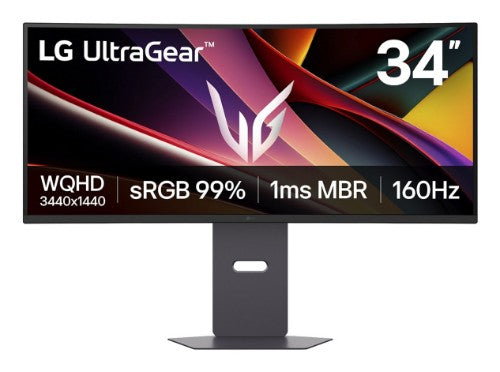 LG 34G600A-B computer monitor 34" 3440 x 1440 pixels Wide Quad HD LCD Black