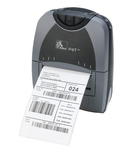 Zebra P4T 203 x 203 DPI Wired Direct thermal / Thermal transfer Mobile printer