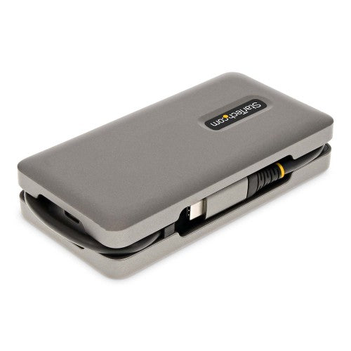 StarTech.com DKT31CVHPD3 laptop dock/port replicator Wired USB 3.2 Gen 2 (3.1 Gen 2) Type-C Gray