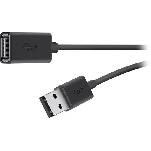 Belkin USB 2.0 A M/F 1.8m USB cable 70.9" (1.8 m) USB A Black