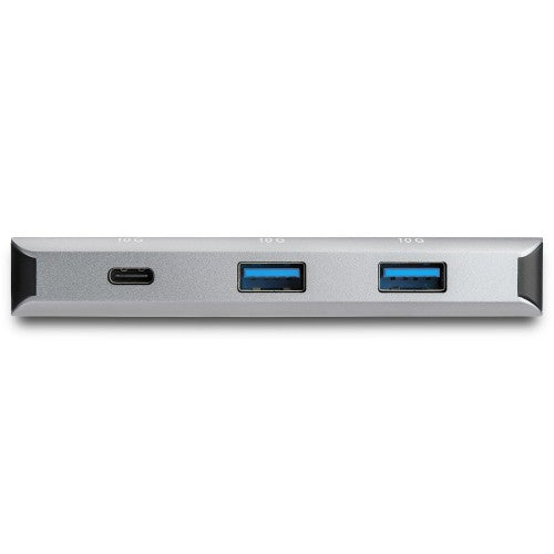 StarTech.com HB31C3A1CB interface hub USB 3.2 Gen 2 (3.1 Gen 2) Type-C 10000 Mbit/s Black, Gray