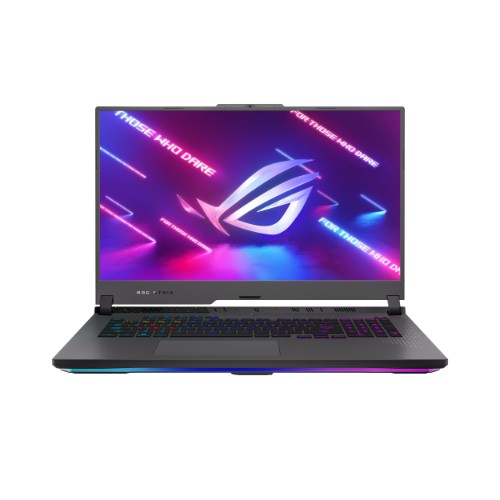 ASUS ROG Strix G17 G713PU-DS91-CA laptop AMD Ryzen™ 9 7945HX 17.3" Full HD 16 GB DDR5-SDRAM 1 TB SSD NVIDIA GeForce RTX 4050 Wi-Fi 6E (802.11ax) Windows 11 Home Black, Gray