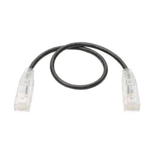 Tripp Lite N201-S01-BK networking cable Black 13.8" (0.35 m) Cat6 U/UTP (UTP)