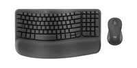 Logitech 920-012059 keyboard Mouse included Home/Office RF Wireless + Bluetooth QWERTY English Graphite