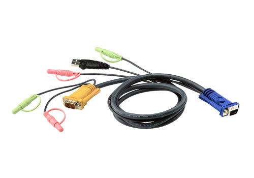 ATEN 2L5301U KVM cable Black 47.2" (1.2 m)