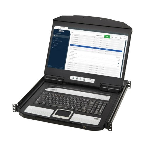 Tripp Lite B021-SWHD-K rack console 18.5" 1920 x 1080 pixels Metal, Plastic Black 1U