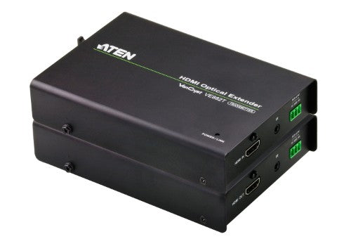 ATEN VE882 AV extender AV transmitter & receiver Black