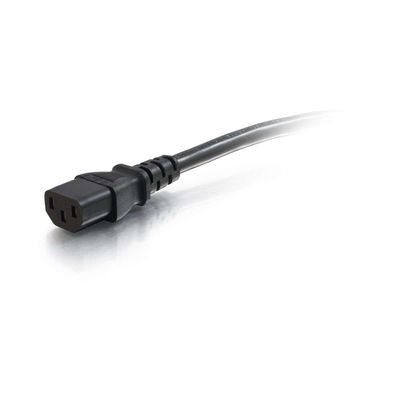 C2G 48000 power cable Black 295.3" (7.5 m) NEMA 5-15P C13 coupler