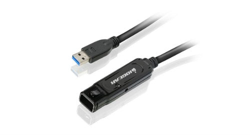 iogear GUE310 USB cable USB 3.2 Gen 1 (3.1 Gen 1) 393.7" (10 m) USB A Black