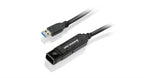 iogear GUE310 USB cable USB 3.2 Gen 1 (3.1 Gen 1) 393.7" (10 m) USB A Black