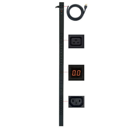CyberPower PDU30MVHVT20F power distribution unit (PDU) 20 AC outlet(s) 0U Black