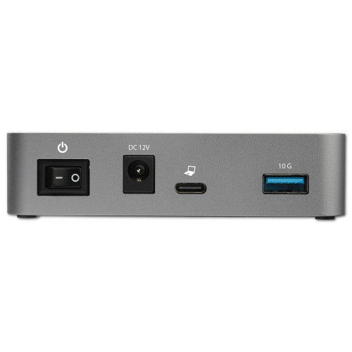 StarTech.com HB31C3A1CS interface hub USB 3.2 Gen 2 (3.1 Gen 2) Type-C 10000 Mbit/s Black, Gray