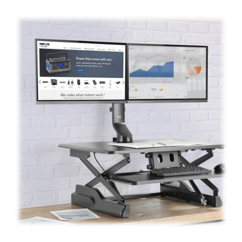 Tripp Lite DDR1727DC monitor mount / stand 27" Desk Black
