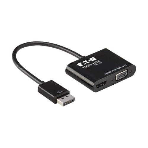 Tripp Lite P136-06N-HV-V2 video cable adapter 5.91" (0.15 m) DisplayPort HDMI/VGA Black