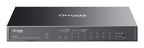 TP-Link Omada ES210GP network switch Managed L2 Gigabit Ethernet (10/100/1000) Power over Ethernet (PoE) DIN rail Black