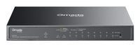 TP-Link Omada ES210GP network switch Managed L2 Gigabit Ethernet (10/100/1000) Power over Ethernet (PoE) DIN rail Black