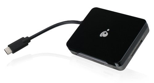 iogear GUH3C37SD card reader USB 3.2 Gen 1 (3.1 Gen 1) Type-C Black, Gray