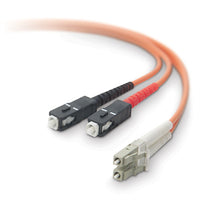 Belkin 3m LC / SC fiber optic cable 118.1" (3 m) OFC Orange