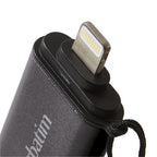 Verbatim iStore 'n' Go USB flash drive 64 GB USB Type-A / Lightning 3.2 Gen 1 (3.1 Gen 1) Gray