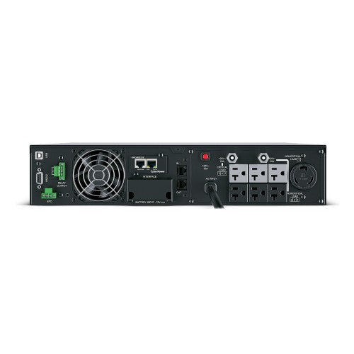 CyberPower OL3000RTXL2UN uninterruptible power supply (UPS) Double-conversion (Online) 3 kVA 2700 W 7 AC outlet(s)