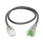 Tripp Lite P006-003-HG13CL power cable Black 35.8" (0.91 m) NEMA 5-15P C13 coupler