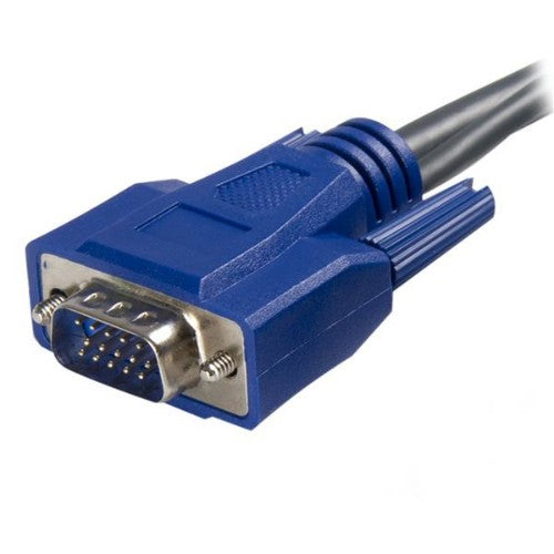 StarTech.com SVUSBVGA6 KVM cable Black 70.9" (1.8 m)