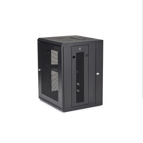 StarTech.com RK1520WALHM rack cabinet 15U Wall mounted rack Black