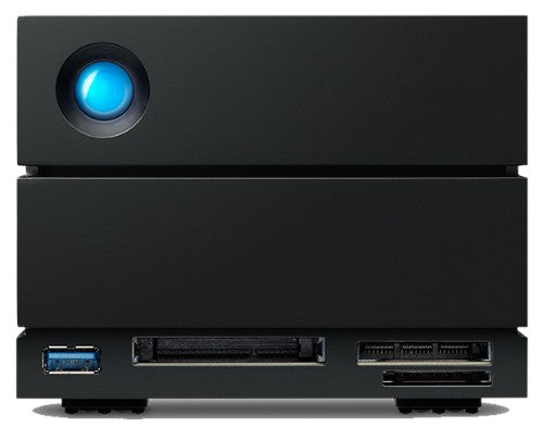 LaCie 2big Dock v2 disk array 60 TB Desktop Black