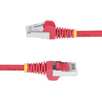 StarTech.com NLRD-25F-CAT6A-PATCH networking cable Red 299.2" (7.6 m) S/FTP (S-STP)