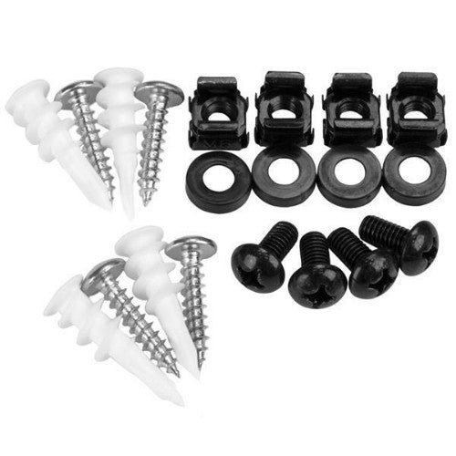 StarTech.com WALLMOUNTH4 rack cabinet 4U Wall mounted rack Black