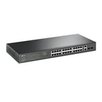 TP-Link TL-SG1428PE network switch Managed L2 Gigabit Ethernet (10/100/1000) Power over Ethernet (PoE) 1U Black