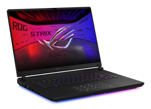 ASUS ROG Strix SCAR 16 G635LX-XS99-CA Intel Core Ultra 9 275HX Laptop 16" WQXGA 64 GB DDR5-SDRAM 4 TB SSD NVIDIA GeForce RTX 5090 Wi-Fi 7 (802.11be) Windows 11 Pro Black