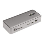 StarTech.com 129N-USBC-KVM-DOCK laptop dock/port replicator Wired USB 3.2 Gen 2 (3.1 Gen 2) Type-C Silver