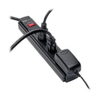 Tripp Lite TLP606B surge protector Black 6 AC outlet(s) 120 V 70.9" (1.8 m)