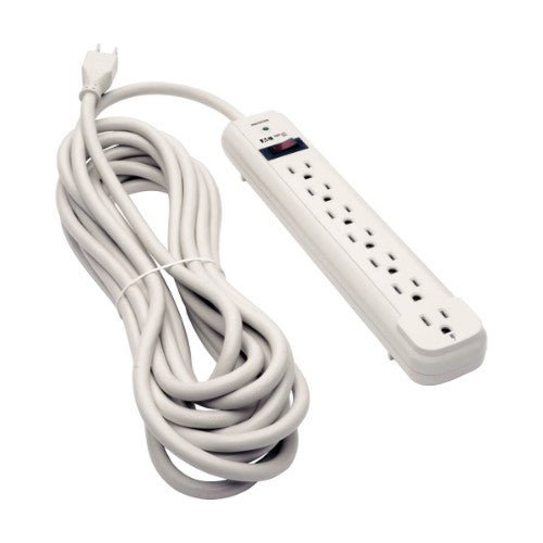 Tripp Lite TLP725 surge protector Gray 7 AC outlet(s) 120 V 300" (7.62 m)