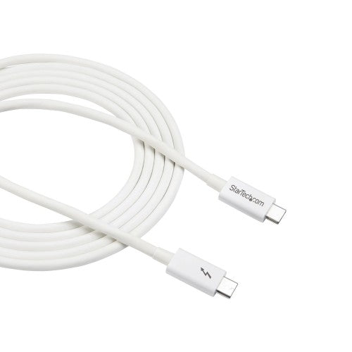 StarTech.com TBLT3MM2MW Thunderbolt cable 78.7" (2 m) 20 Gbit/s White