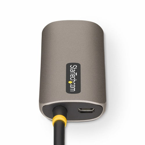 StarTech.com 148B-HDMI-DP-8K video cable adapter 11.8" (0.3 m) HDMI Type A (Standard) DisplayPort Black, Silver