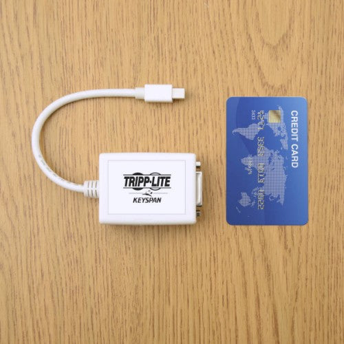 Tripp Lite P137-06N-DVI video cable adapter 5.91" (0.15 m) Mini Displayport VGA + HDMI + DVI White